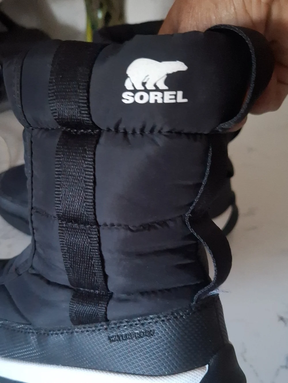 SOREL Kid's Black Winter Snow Boots